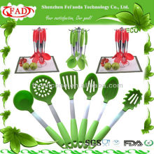 Silicone cooking kitchenware tools set